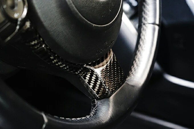 SUBARU BRZ【Type：ZD8】TOYOTA GR86 【Type：ZN8】Drycarbon steering wheel switch panel cover 3pcs/st473【for RHD&LHD】 - Image 6