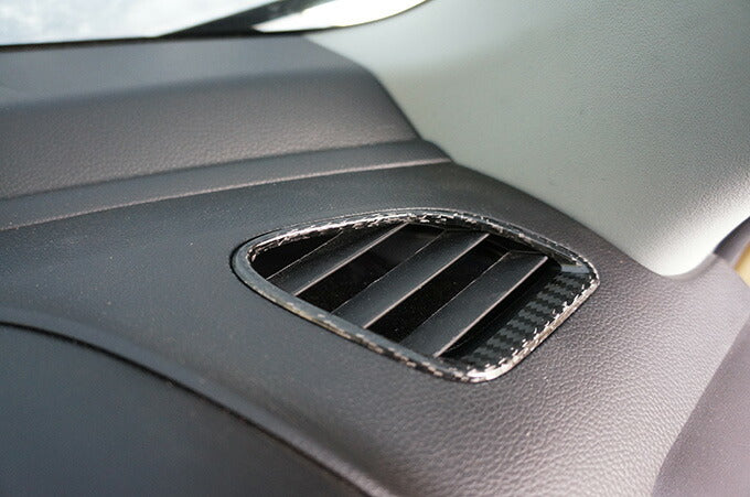 SUZUKI SWIFT SPORTS【Type：ZC33S】Drycarbon AC on dash cover  2pcs/ st379【for RHD/LHD】 - Image 4