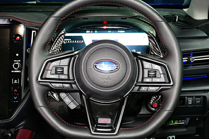 SUBARU WRX S4【Type：VB】Drycarbon paddle shift cover (Full carbon type) 2pcs/st694【for RHD&LHD】 - Image 5