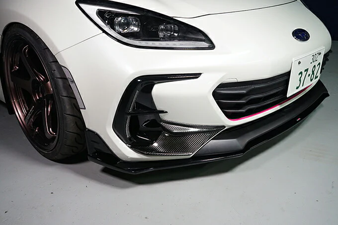 SUBARU BRZ【Type：ZD8】Drycarbon front bumper side cover for vehicles equipped with accessory liner 2pcs /st748-accliner【for RHD&LHD】 - Image 2