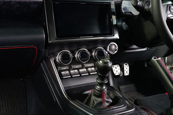 SUBARU BRZ【Type：ZD8】TOYOTA GR86 【Type：ZN8】Drycarbon air conditioner switch panel cover/st755【for RHD&LHD】 - Image 3