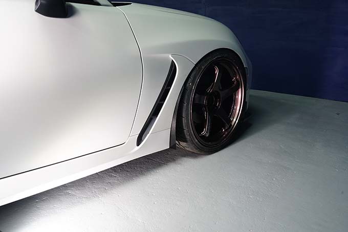 SUBARU BRZ【Type：ZD8】TOYOTA GR86 【Type：ZN8】Drycarbon front mudguard  2pcs /st757【for RHD&LHD】 - Image 5