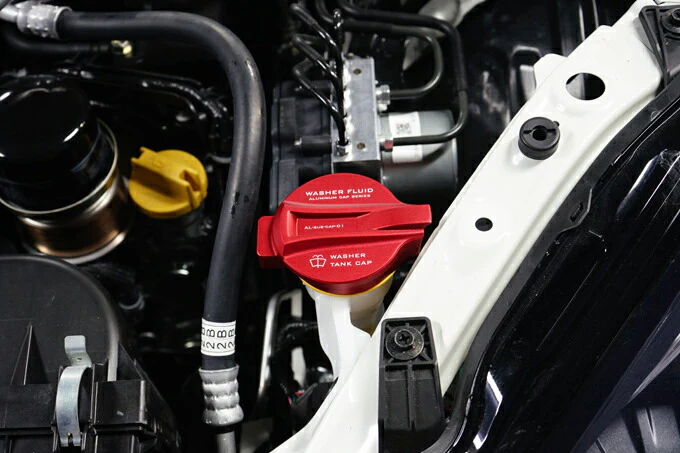 SUBARU BRZ【Type：ZD8】TOYOTA GR86 【Type：ZN8】Aluminum window washer tank cap cover 1pcs【for RHD&LHD】 - Image 4