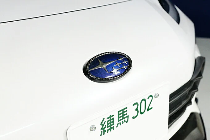SUBARU BRZ【Type：ZD8】Drycarbon front emblem cover 1pcs /st743【for RHD&LHD】 - Image 2