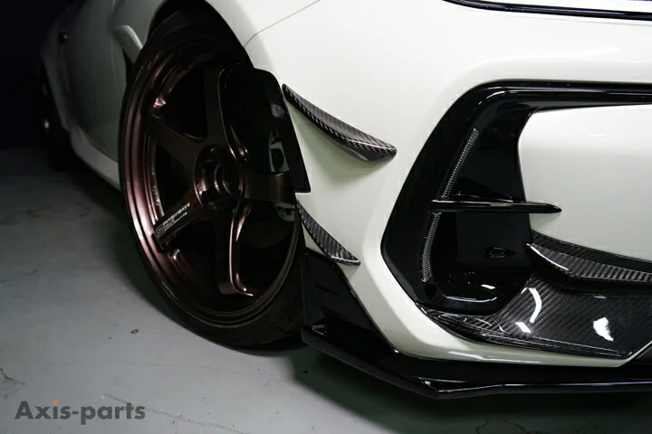 SUBARU BRZ【Type：ZD8】Drycarbon  front side canard 4pcs /st836【for RHD&LHD】 - Image 3