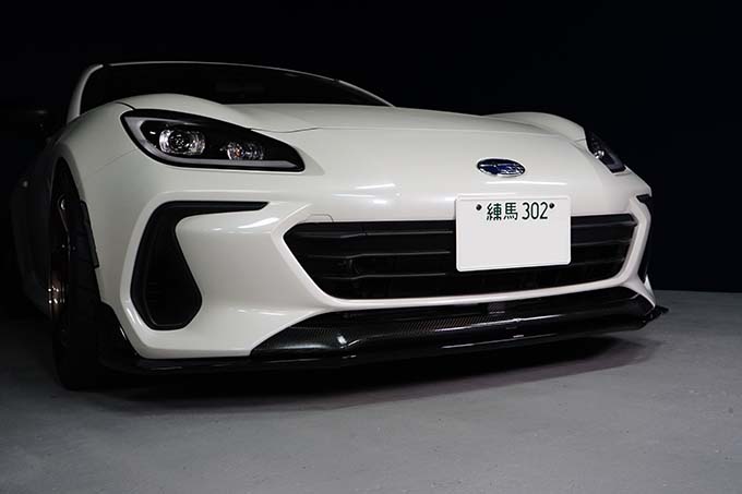 SUBARU BRZ【Type:ZD8】Drycarbon front bumper garnish 1pcs /st730【for RHD&LHD】 - Image 3