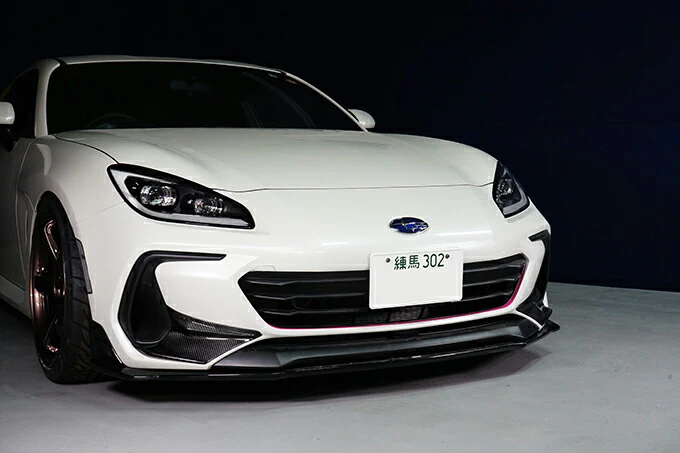 SUBARU BRZ【Type：ZD8】Drycarbon front bumper side cover for vehicles not equipped with accessory liner 2pcs /st748【for RHD&LHD】 - Image 2