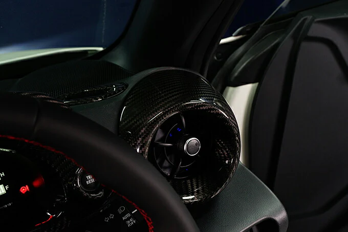 SUBARU BRZ【Type:ZD8】TOYOTA GR86 【Type:ZN8】Drycarbon side AC cover 2pcs /st613【for RHD】 - Image 4
