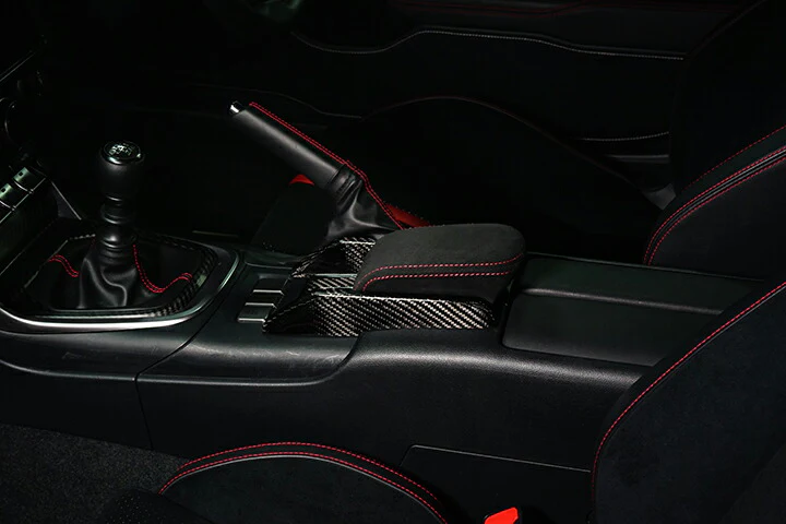 SUBARU BRZ【Type：ZD8】TOYOTA GR86 【Type：ZN8】Drycarbon center armrest 1pcs for MT/st756【for RHD】 - Image 3