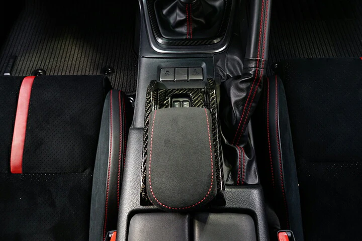 SUBARU BRZ【Type：ZD8】TOYOTA GR86 【Type：ZN8】Drycarbon center armrest 1pcs for MT/st756【for RHD】 - Image 4