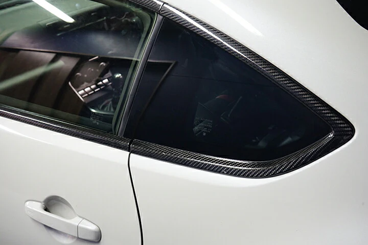 SUBARU BRZ【Type:ZD8】TOYOTA GR86 【Type:ZN8】Drycarbon door molding cover 6pcs /st723【for RHD&LHD】 - Image 4