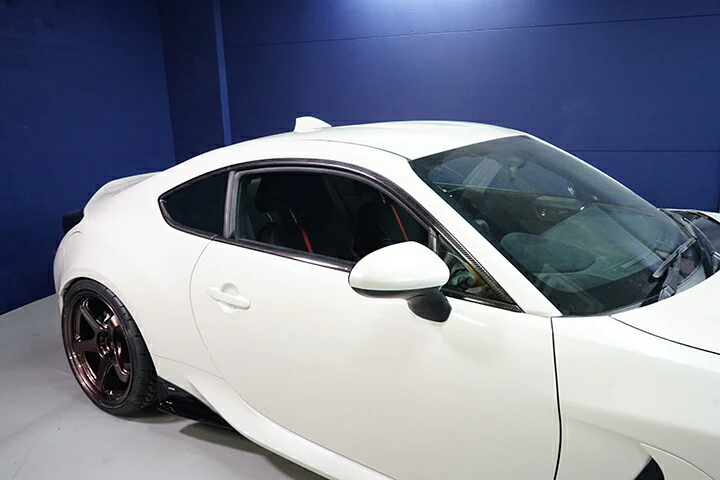 SUBARU BRZ【Type:ZD8】TOYOTA GR86 【Type:ZN8】Drycarbon door molding cover 6pcs /st723【for RHD&LHD】 - Image 5