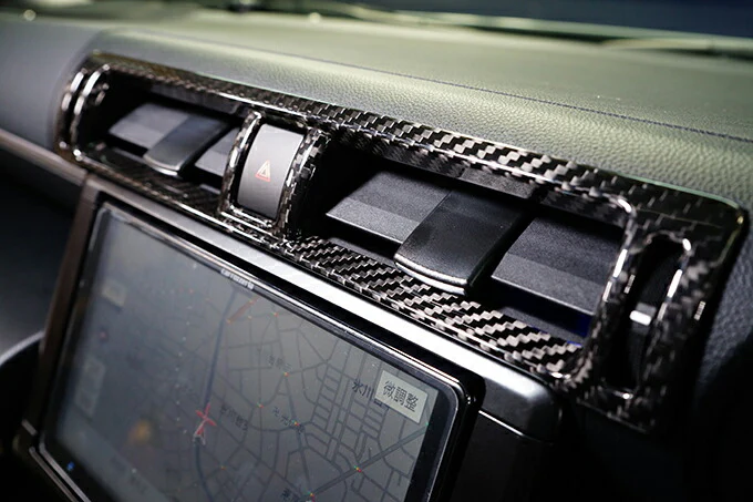 SUBARU BRZ【Type:ZD8】TOYOTA GR86 【Type:ZN8】Drycarbon front AC panel cover/st614【for RHD&LHD】 - Image 3
