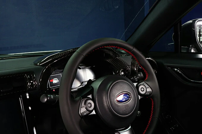 SUBARU BRZ【Type:ZD8】TOYOTA GR86 【Type:ZN8】Drycarbon meter inner hood cover /st615【for RHD&LHD】 - Image 4