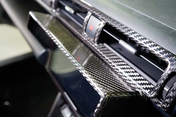 SUBARU BRZ【Type：ZD8】TOYOTA GR86 【Type：ZN8】Drycarbon monitor visor/st618gai【for RHD】 - Image 3