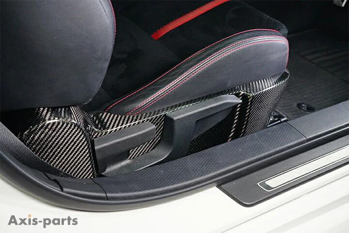 SUBARU BRZ【Type：ZD8】TOYOTA GR86 【Type：ZN8】Drycarbon seat under cover 2pcs /st900【for RHD】 - Image 2