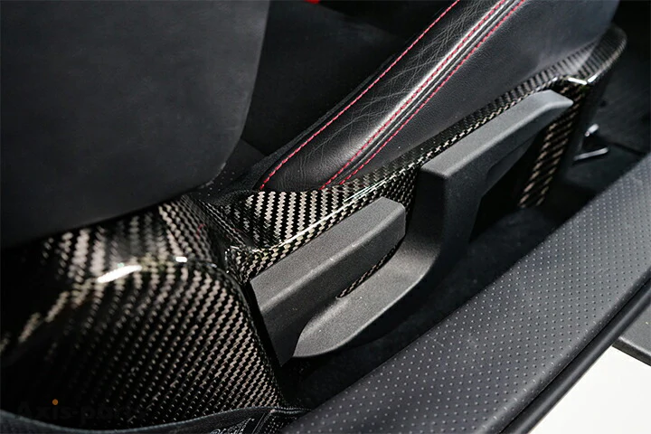 SUBARU BRZ【Type：ZD8】TOYOTA GR86 【Type：ZN8】Drycarbon seat under cover 2pcs /st900【for RHD】 - Image 5