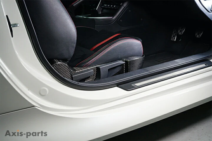 SUBARU BRZ【Type：ZD8】TOYOTA GR86 【Type：ZN8】Drycarbon seat under cover 2pcs /st900【for RHD】 - Image 6