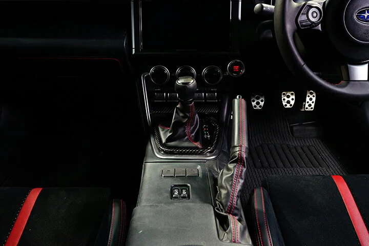 SUBARU BRZ【Type：ZD8】TOYOTA GR86 【Type：ZN8】Drycarbon shift panel cover for AT/st746【for RHD&LHD】 - Image 5