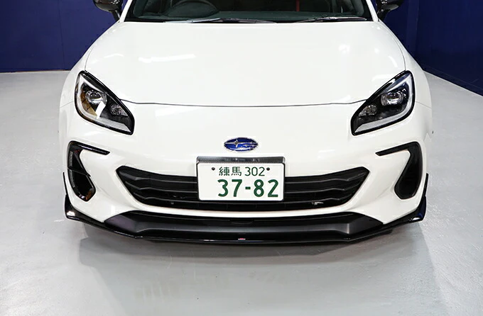 SUBARU BRZ【Type:ZD8】Drycarbon license plate mount 1pcs /st734【for RHD】 - Image 5