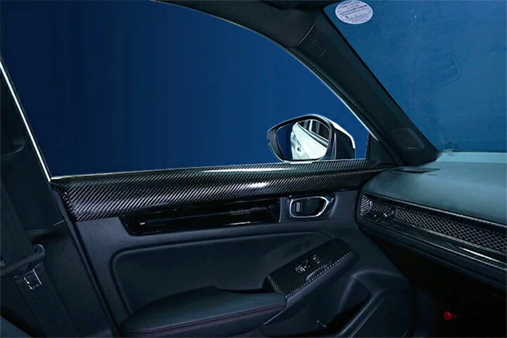 HONDA CIVIC/CIVIC Type R 【Type：FL】Drycarbon  Front door trim cover 2pcs /st769【for RHD&LHD】 - Image 7