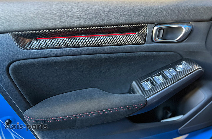 HONDA CIVIC/CIVIC Type R 【Type：FL】Drycarbon Inner door panel cover 4pcs /st826【for RHD/LHD】 - Image 3