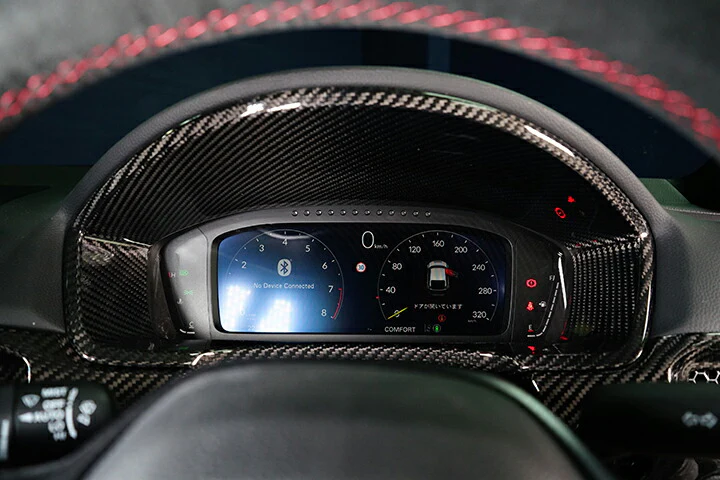 HONDA CIVIC/CIVIC Type R 【Type:FL】Drycarbon Meter inner hood cover 1pcs /st772usa【for LHD】 - Image 4