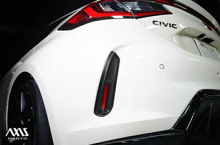 HONDA CIVIC TypeR【Type:FL5】Drycarbon rear reflector cover/st884【for RHD&LHD】 - Image 4