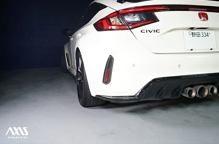 HONDA CIVIC TypeR【Type:FL5】Drycarbon rear reflector cover/st884【for RHD&LHD】 - Image 5