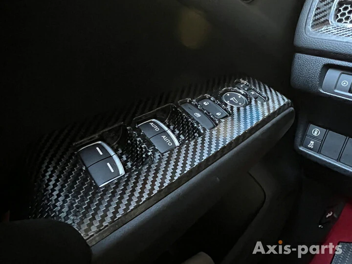 HONDA CIVIC/CIVIC Type R 【Type：FL】Drycarbon  Switch panel cover 4pcs /st770usa【for LHD】 - Image 3