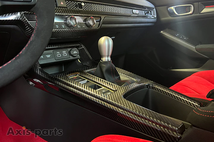 HONDA CIVIC/CIVIC Type R 【Type：FL】Drycarbon  Shift panel cover 1pcs /st871usa【for LHD】 - Image 4