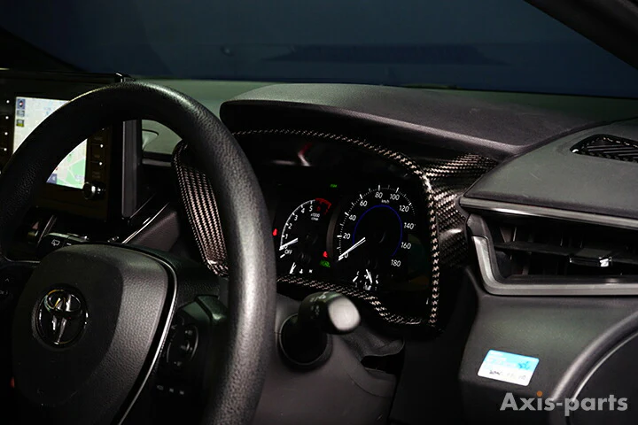 TOYOTA COROLLA SPORT/TOURING/COROLLA 【Type：210】Drycarbon  Meter inner hood cover/st795usa【for LHD】 - Image 2