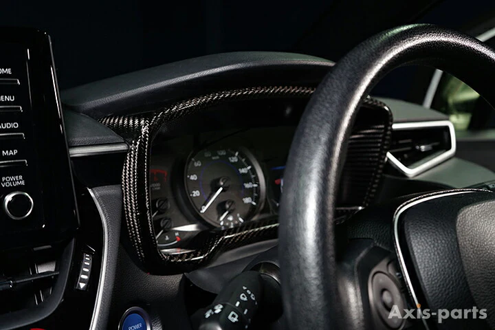 TOYOTA COROLLA SPORT/TOURING/COROLLA 【Type：210】Drycarbon  Meter inner hood cover/st795usa【for LHD】 - Image 5