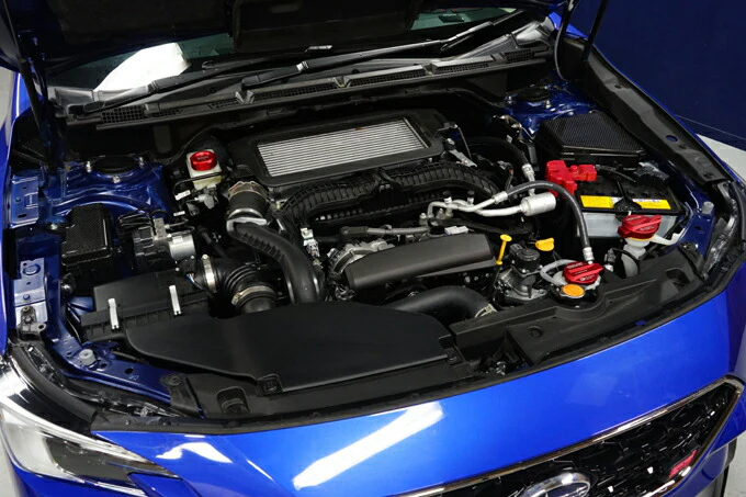 SUBARU FORESTER【Type：SK】Aluminum tank cap cover, set : brake fluid tank, coolant reserve tank, window washer tank 3pcs【for RHD&LHD】 - Image 6
