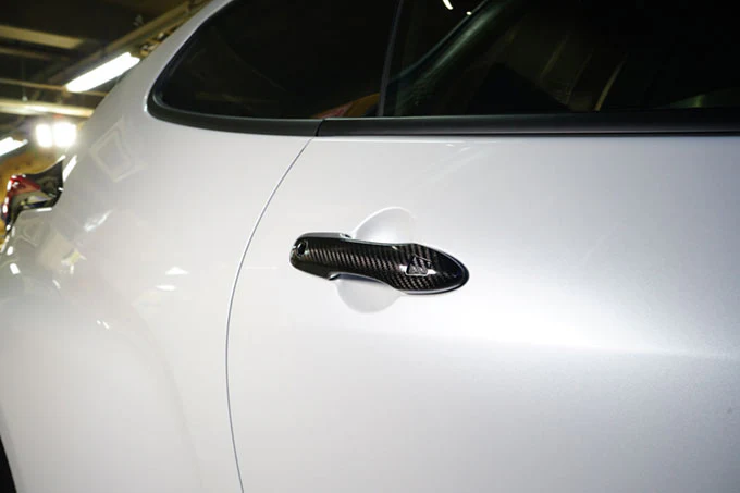 TOYOTA GR COROLLA【Type：GZEA14H】Drycarbon door handle cover 4pcs/st856【for RHD&LHD】 - Image 3