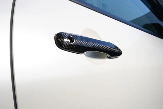 TOYOTA GR COROLLA【Type：GZEA14H】Drycarbon door handle cover 4pcs/st856【for RHD&LHD】 - Image 5