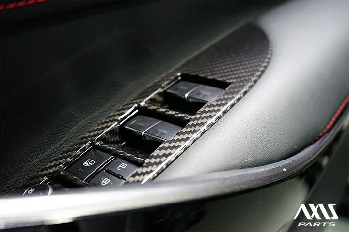 TOYOTA GR COROLLA 【Type：GZEA14H】Drycarbon  Switch panel cover 4pcs/st890【for LHD】 - Image 6
