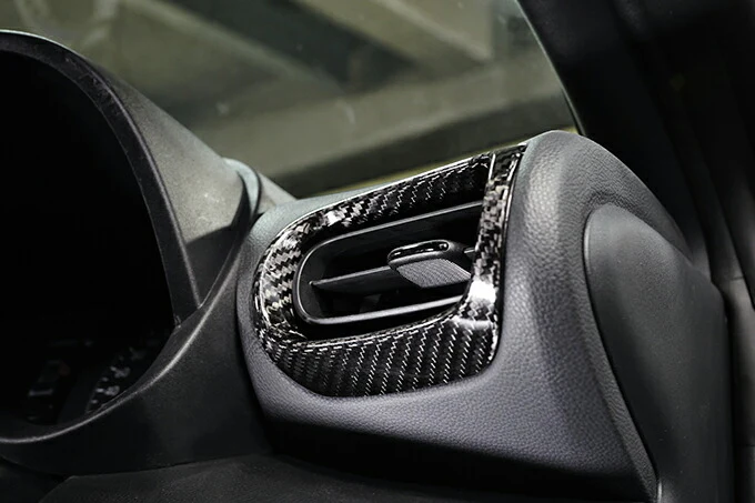 TOYOTA GR YARIS【Type：SERIES 10】Drycarbon side AC panel cover 2pcs/st653【for RHD】 - Image 3
