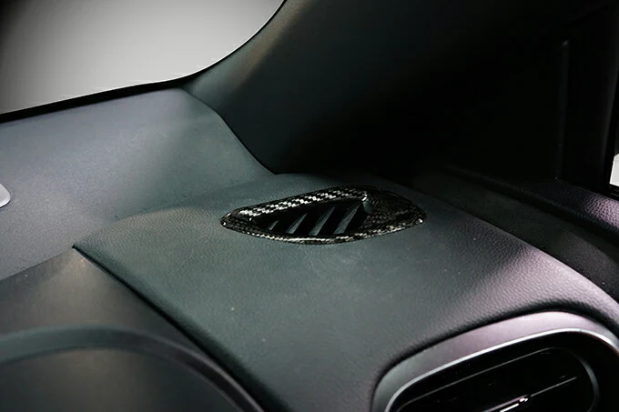 TOYOTA GR YARIS【Type：SERIES 10】Drycarbon defroster garnishes cover 2pcs/st699【for RHD】 - Image 3