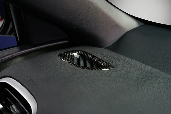 TOYOTA GR YARIS【Type：SERIES 10】Drycarbon defroster garnishes cover 2pcs/st699【for RHD】 - Image 4