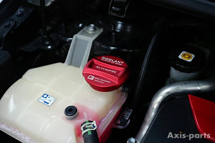 TOYOTA GR YARIS【Type：SERIES 10 】Aluminum coolant reserve tank cap cover【for RHD&LHD】 - Image 2