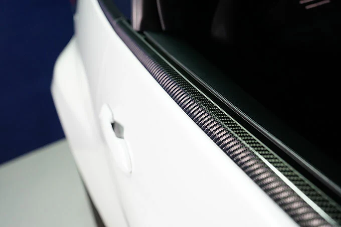 TOYOTA GR YARIS【Type：SERIES 10】Drycarbon door mole cover 4pcs/st688【for RHD&LHD】 - Image 4