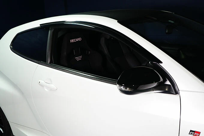 TOYOTA GR YARIS【Type：SERIES 10】Drycarbon door mole cover 4pcs/st688【for RHD&LHD】 - Image 5