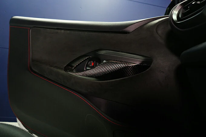 TOYOTA GR YARIS【Type:SERIES 10】Drycarbon inner switch panel cover 4pcs/st697-698【for RHD&LHD】 - Image 5