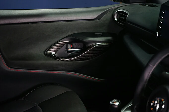 TOYOTA GR YARIS【Type:SERIES 10】Drycarbon inner switch panel cover 4pcs/st697-698【for RHD&LHD】 - Image 6