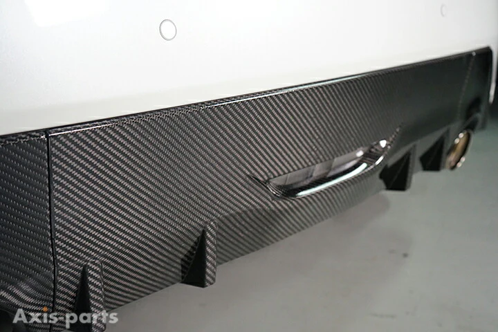 TOYOTA GR YARIS【Type:SERIES 10】Drycarbon Rear bumper cover 4pcs/st824【for RHD&LHD】 - Image 4