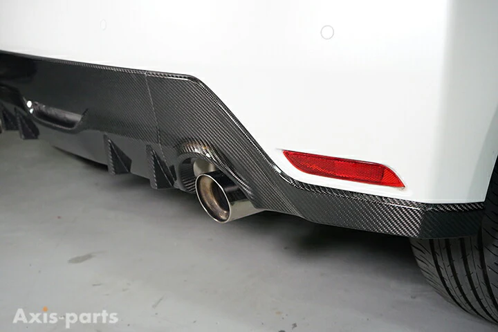 TOYOTA GR YARIS【Type:SERIES 10】Drycarbon Rear bumper cover 4pcs/st824【for RHD&LHD】 - Image 5