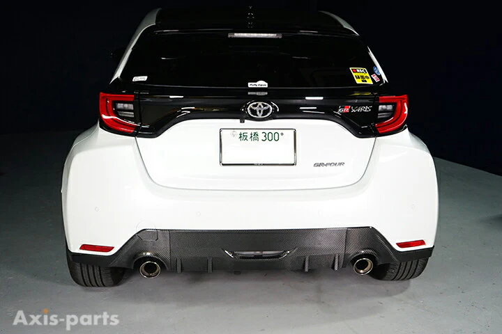 TOYOTA GR YARIS【Type:SERIES 10】Drycarbon Rear bumper cover 4pcs/st824【for RHD&LHD】 - Image 7