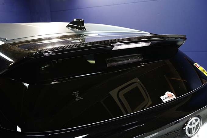 TOYOTA GR YARIS【Type:SERIES 10】Drycarbon rear spoiler extension/st705【for RHD&LHD】 - Image 3