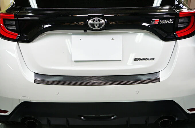 TOYOTA GR YARIS【Type：SERIES 10】Drycarbon rear door step guard/st663【for RHD&LHD】 - Image 5